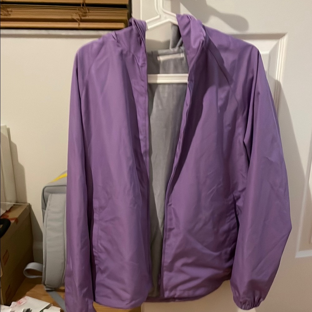 Uniqlo Purple Windbreaker water repellent Jacket